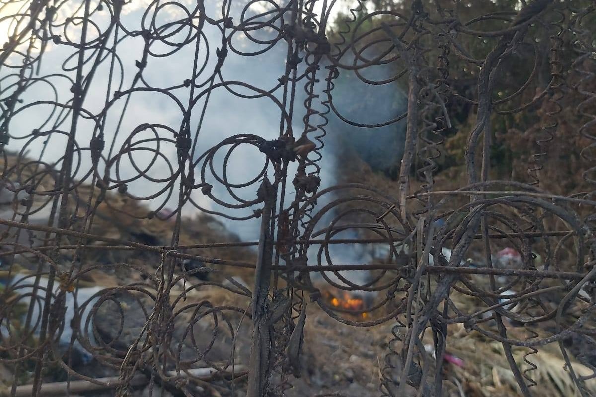 Bomberos Veteranos sofocó incendios en lotes baldíos