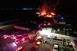 Explosión en pensión en Villa Unión, Sinaloa