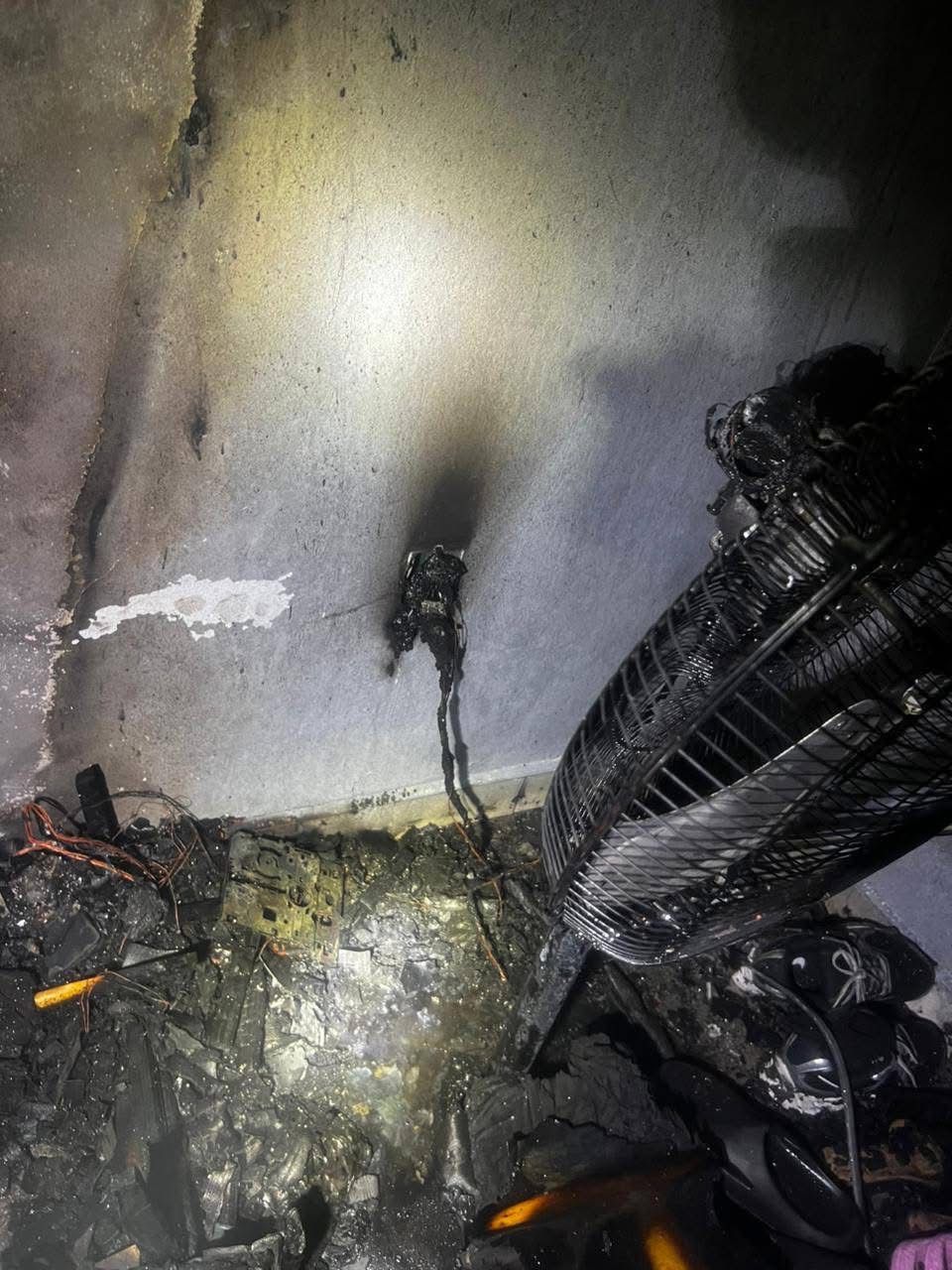 intensa jornada vivio el cuepo de bombero al inicio de este 2026