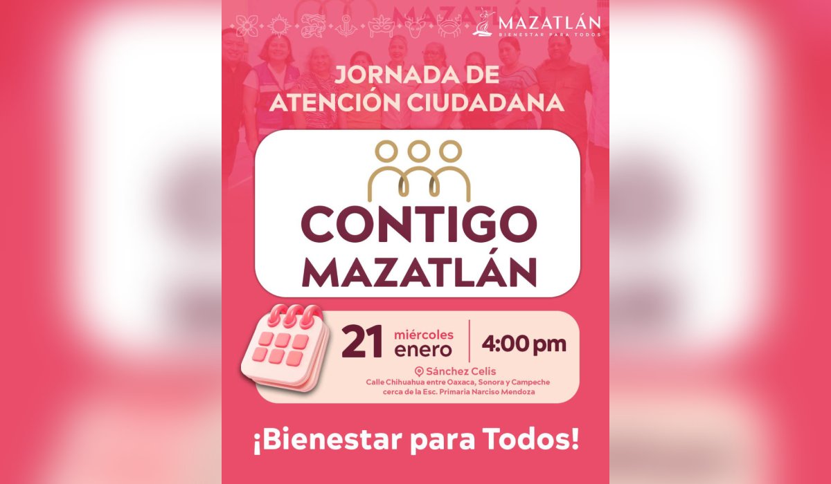 Jornada "Contigo Mazatlán"