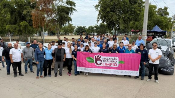 ‘Mazatlán Te Quiero Limpio’ retira cerca de 14 toneladas de basura en las colonias El Progreso y Pradera Dorada