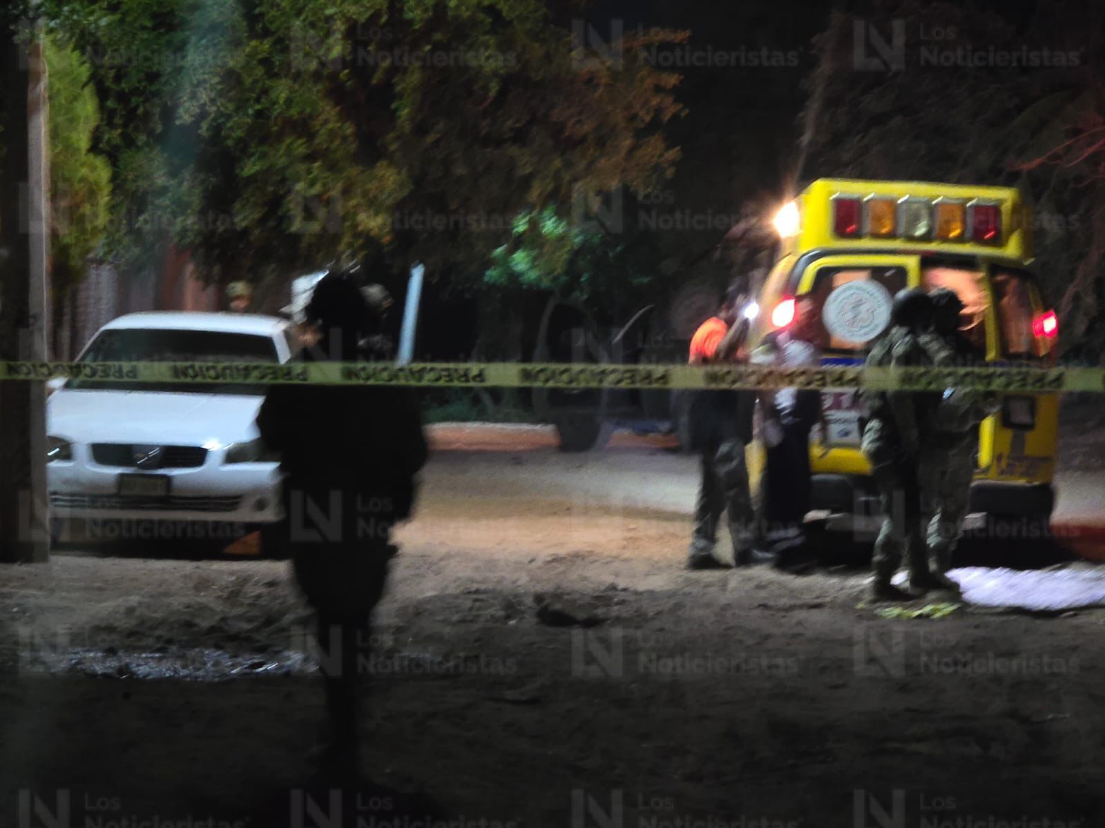 Joven ejecutado en la Co. Colosio de Aguaruto, Culiacán