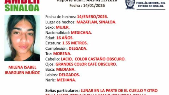 Activan Alerta Amber por la desaparición de 3 adolescentes en Mazatlán, Sinaloa