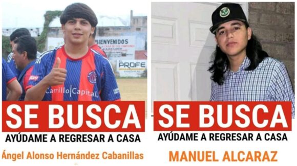 Desaparecen dos jóvenes originarios de El Rosario tras acudir a fiesta en el poblado de Escamillas, Sinaloa