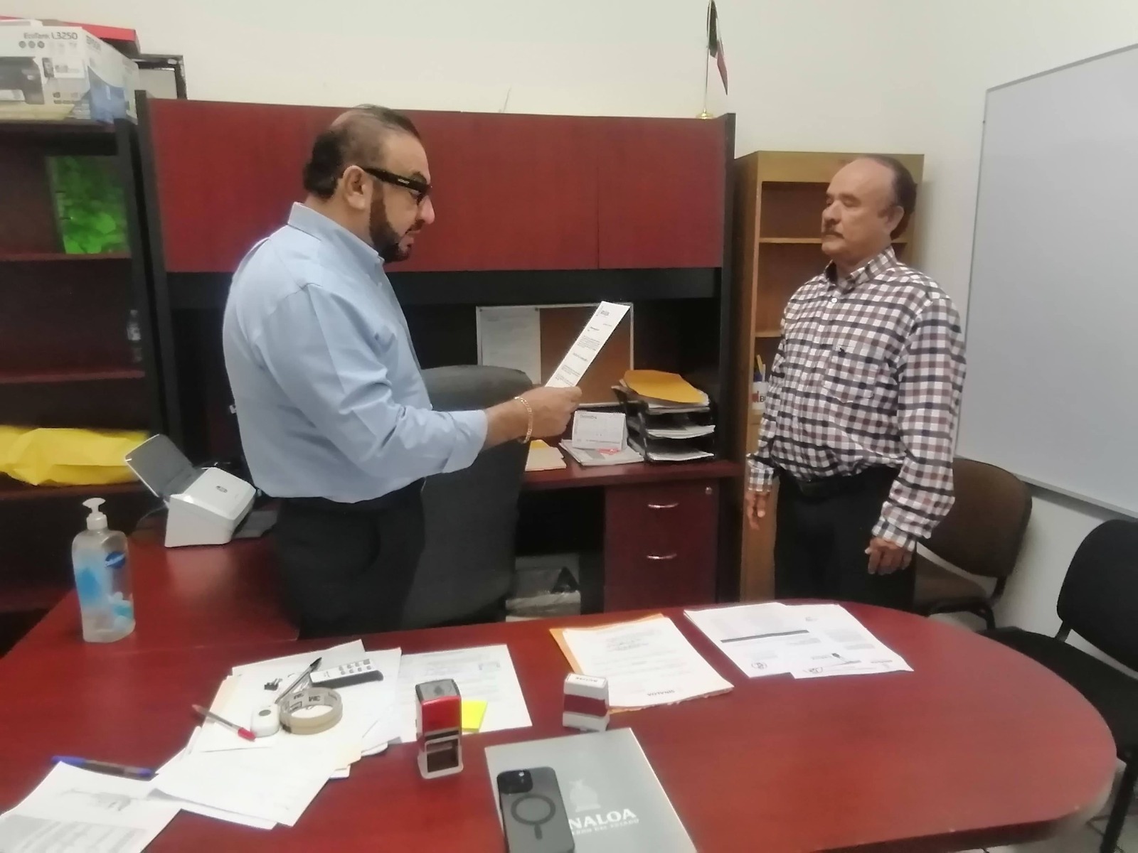 Juan de Dios Mendoza y Marco Antonio Osuna Moreno