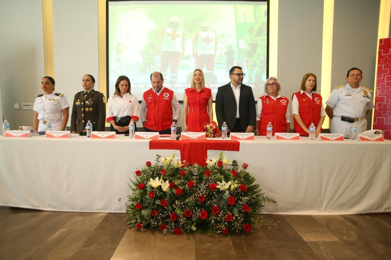 Karen Wendy Hardouin Asume presidencia del Consejo Directivo de Cruz Roja Mazatlán