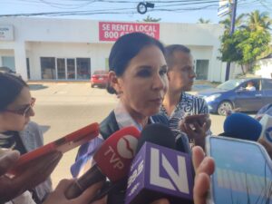 Titular de la Dirección de Servicios Públicos Municipales, Karla Angélica Camacho Guzmán.