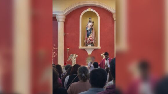 “Gracias a todos por tenerme en sus oraciones, por cada veladora que me prendieron”: La Nicholette acude a iglesia tras ser liberada