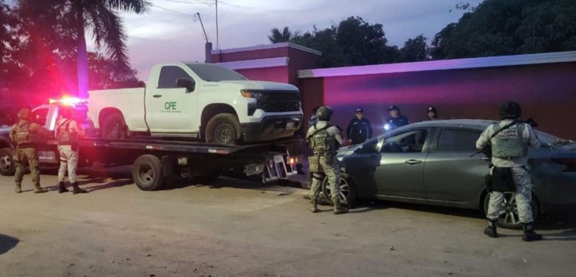 la unidad clonada de la CFE quedo bajo resguardo