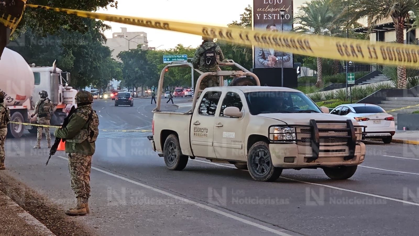 las autoridades mantienen asegurada la zona donde hallaron el cadaver