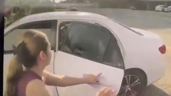 (VIDEO) Así fue el levantón de La Nicholette, la tiktoker de la Cybertruck lila, en Culiacán, Sinaloa