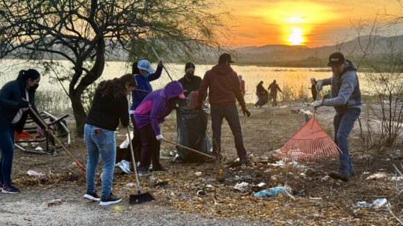 Se embellece la presa Eustaquio Buelna en Guamúchil; realizan la Jornada “Cerca del Pueblo”