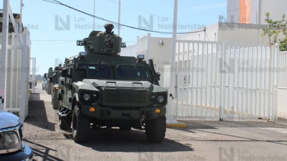 Movilización de fuerzas de seguridad tras presunto enfrentamiento entre Marina y civiles armados en la zona de La Sábila, al norte de Mazatlán, Sinaloa
