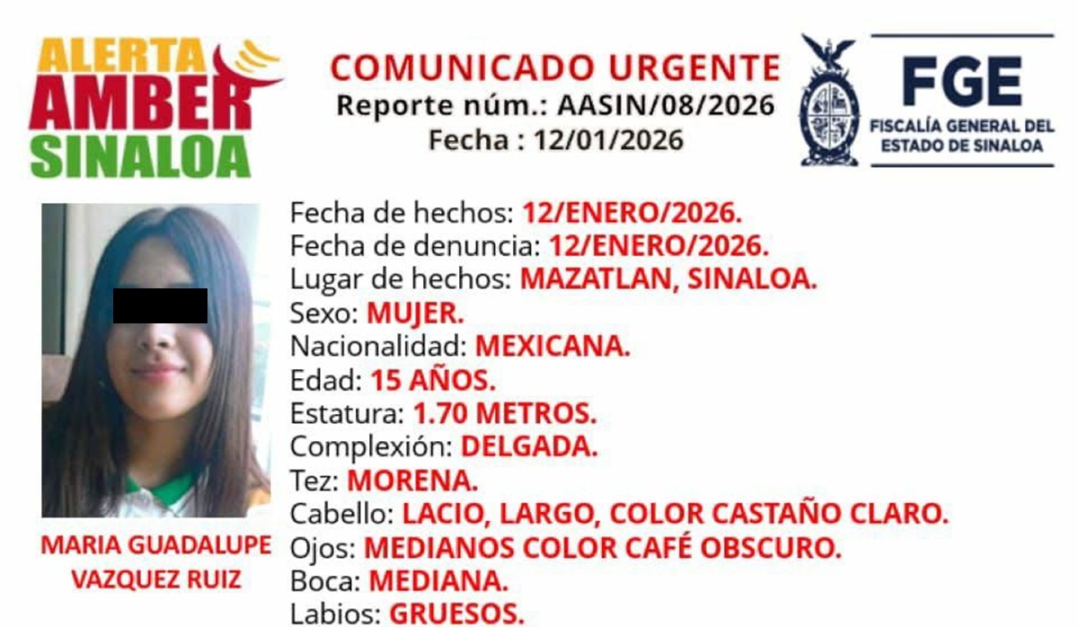Localizan con vida a joven reportada desaparecida en Mazatlán