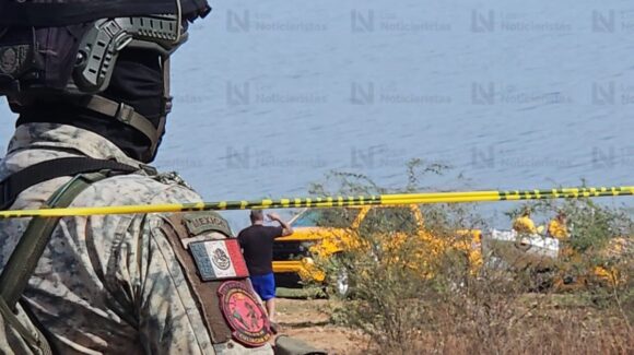 Localizan el cuerpo del militar que cayó a la presa Sanalona, en Culiacán; estaba a más de 10 m de profundidad: SGG