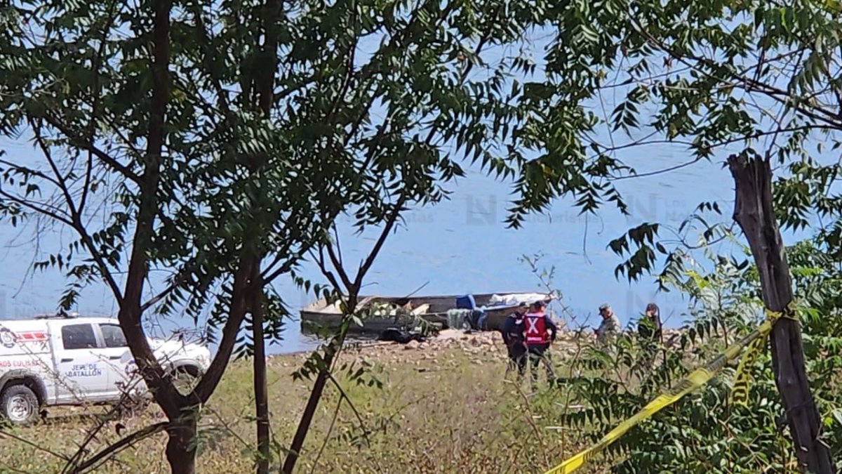 localizan el cuerpo del militar que cayo a la presa sanalona culiacan lancha