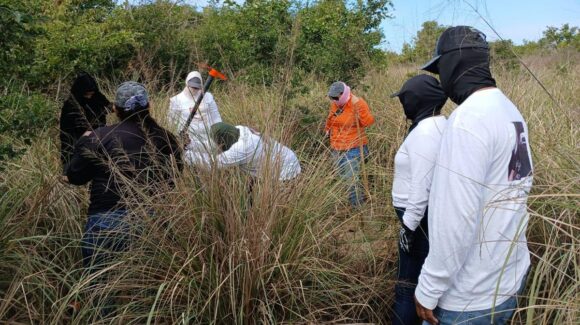Rastreadoras localizan restos humanos durante jornada de búsqueda en Mazatlán, Sinaloa