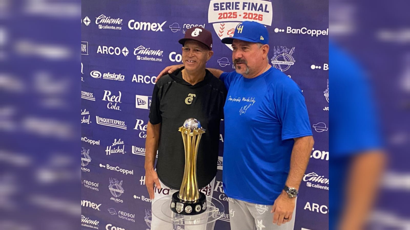 Lorenzo Bundy junto a Benjamín Gil