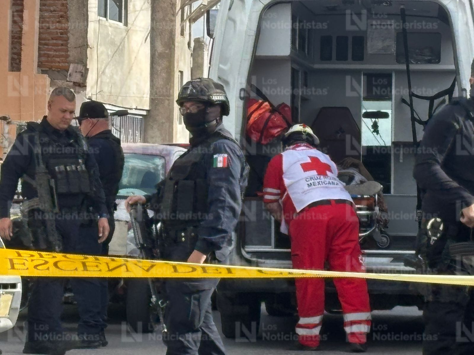los heridos fueron trasladados a recibir atencion medica
