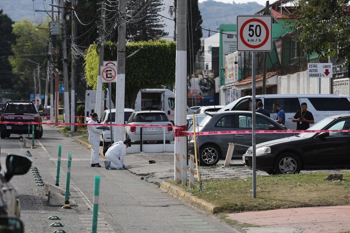 Lugar del ataque armado en Zapopan