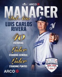 Luis Carlos Rivera es elegido Manager del Año en la LMP
