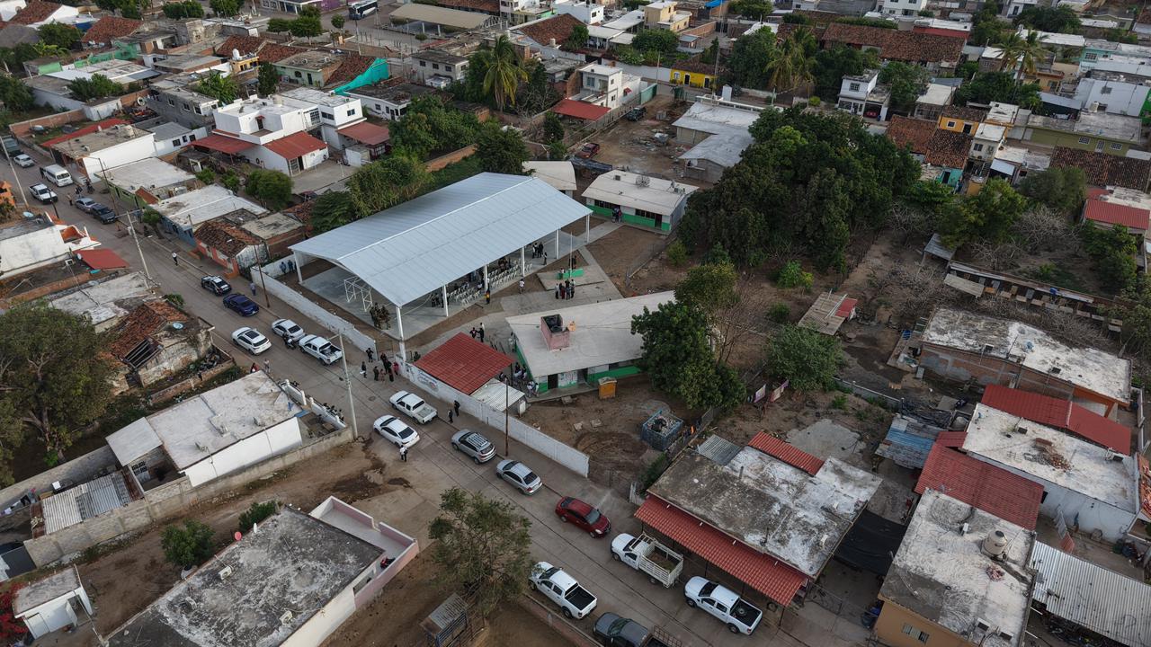"Lunes Cívico" en Telesecundaria 65 de Mazatlán