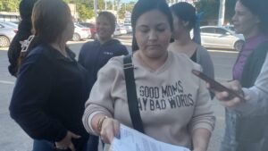 Madres de familia de jardín de niños de Los Mochis piden agente vial