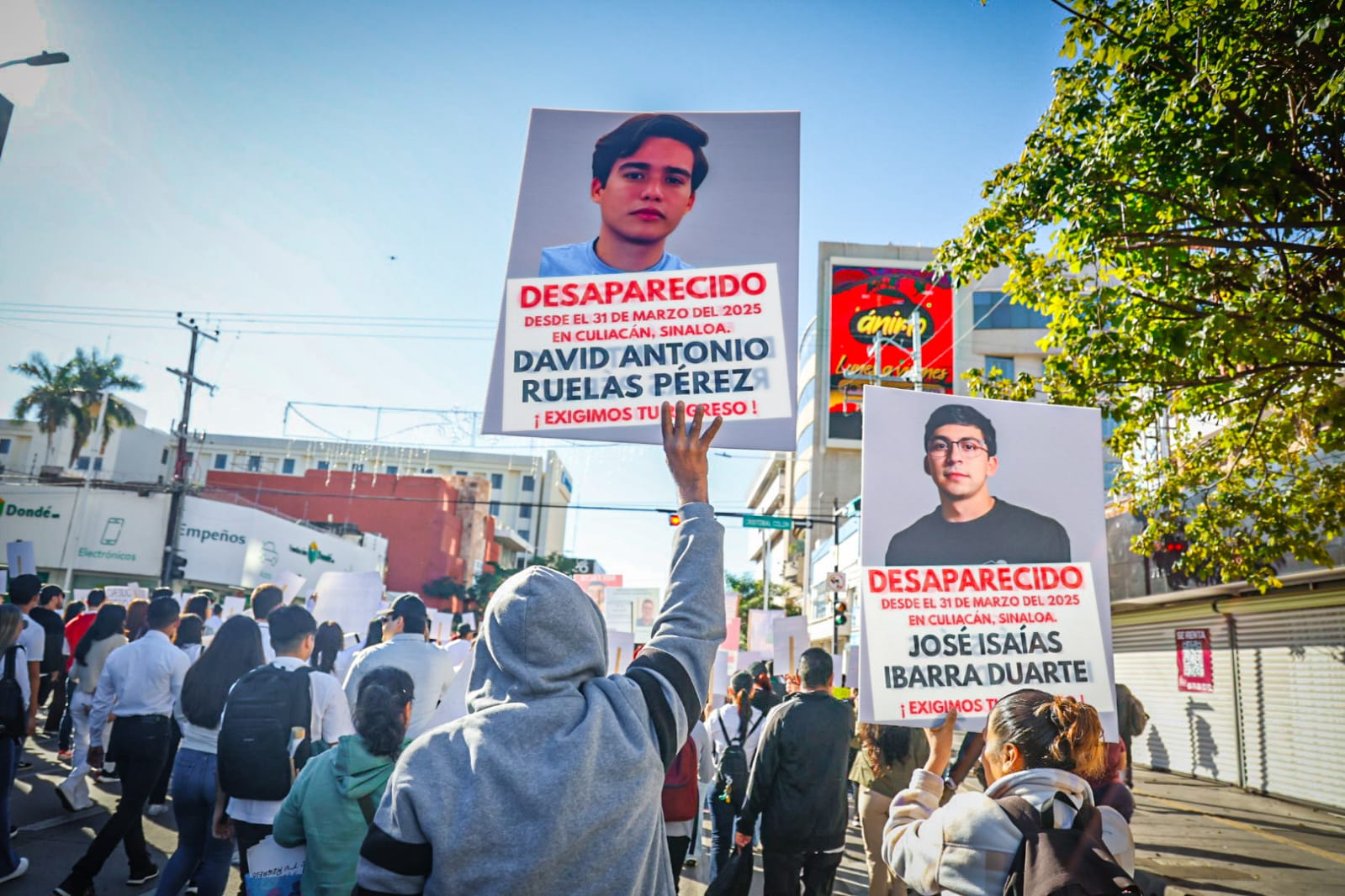 Marcha por Fernando Alan, joven asesinado por militares en Culiacán