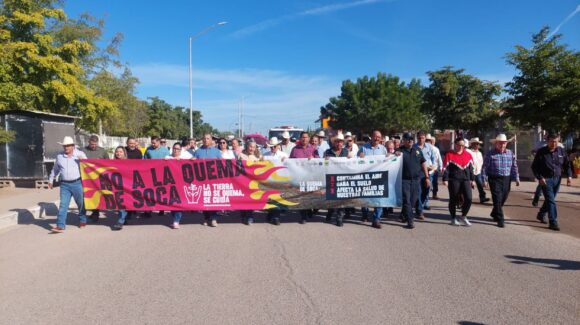 Marchan para concientizar sobre la no quema de soca; en la región del Évora ha disminuido un 80 por ciento