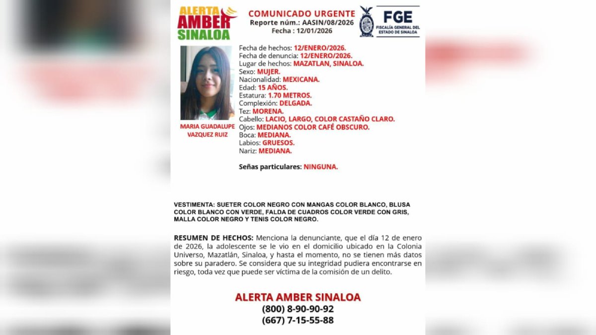 maria guadalupe vazquez ruiz desaparecida en mazatlan