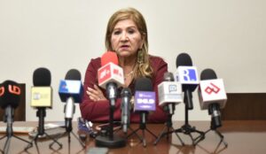 María Teresa Guerra Ochoa, presidenta de la Junta de Coordinación Política en el Congreso de Sinaloa