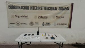 Mariguana, puntas, radio y celulares en penal de Aguaruto, en Culiacán