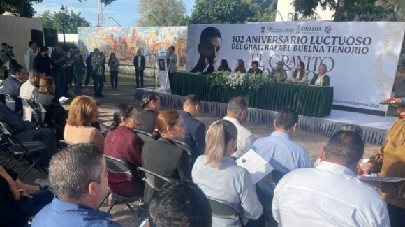 Mocorito, Sinaloa conmemora el 102 aniversario luctuoso del general Rafael Buelna Tenorio “El Granito de Oro”