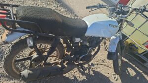 Moto robada recuperada en Mazatlán