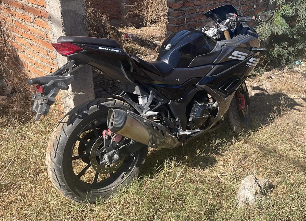 Moto robada recuperada en Mazatlán