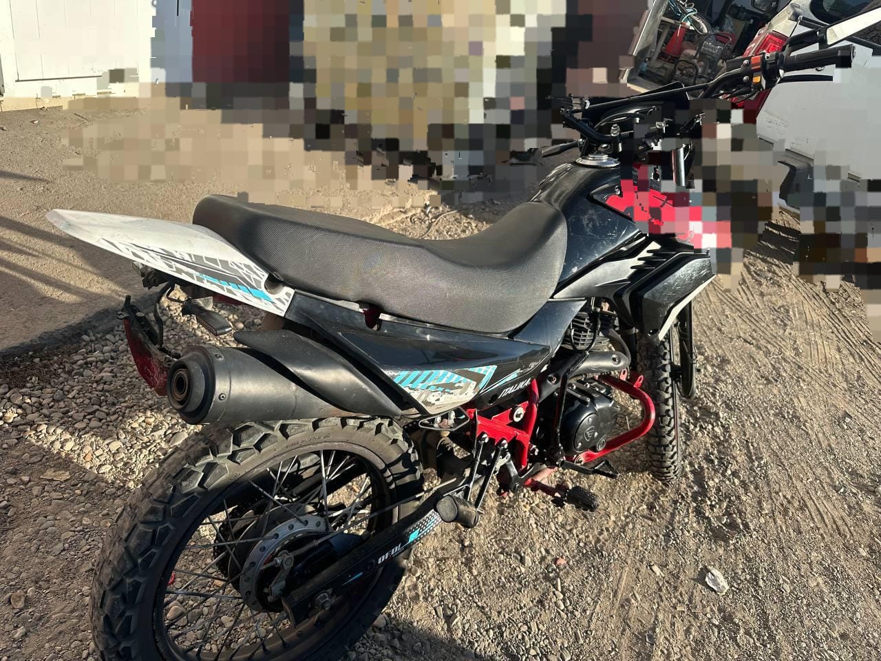 Moto recuperada en Mazatlán