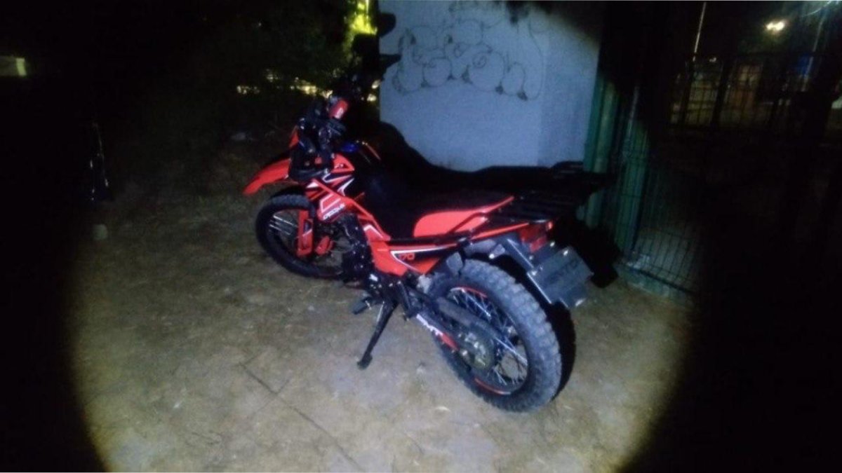Recuperan motocicleta robada en Mazatlán