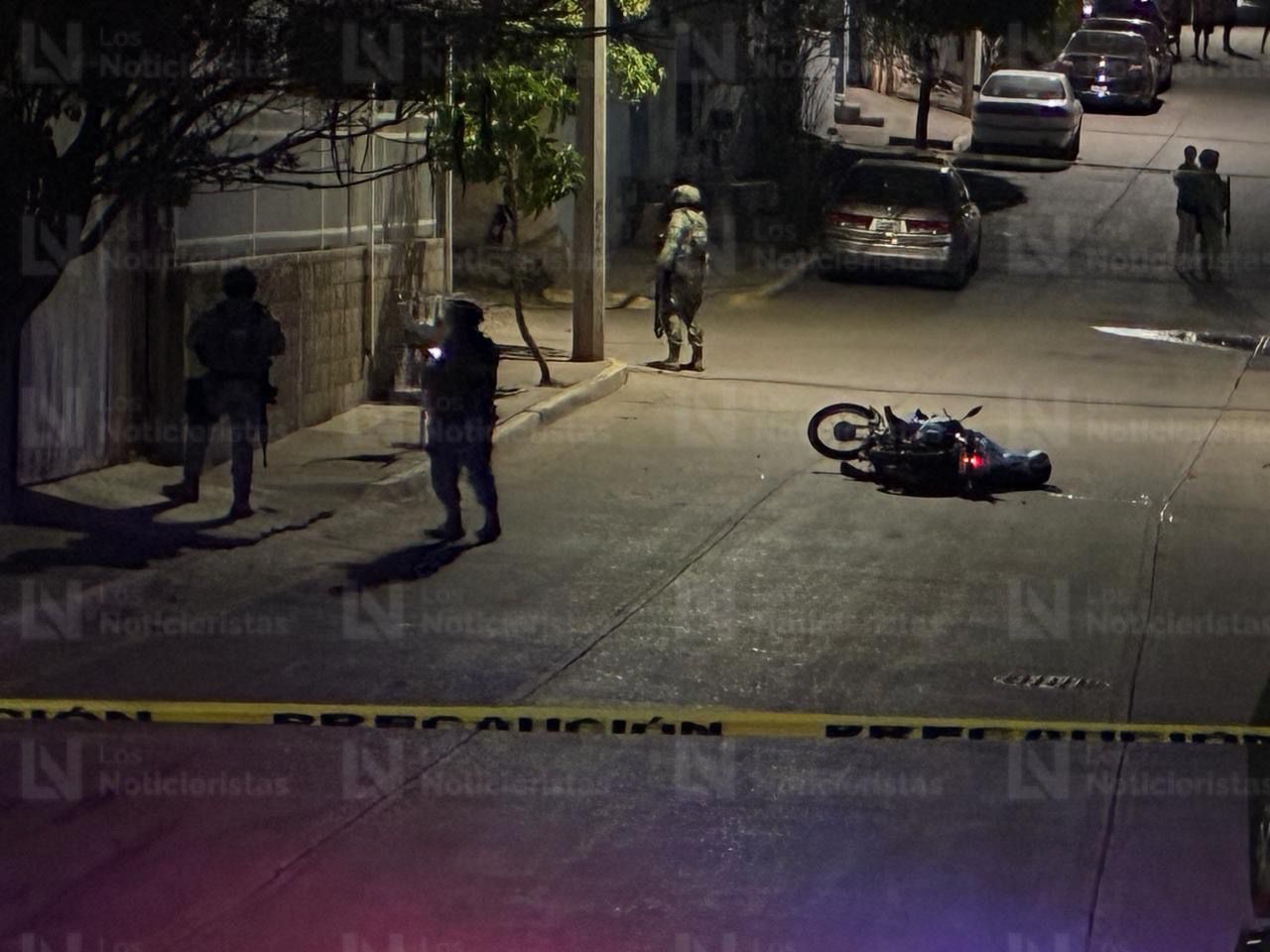 Motociclista asesinado en la Francisco I. Madero de Culiacán, Sin.
