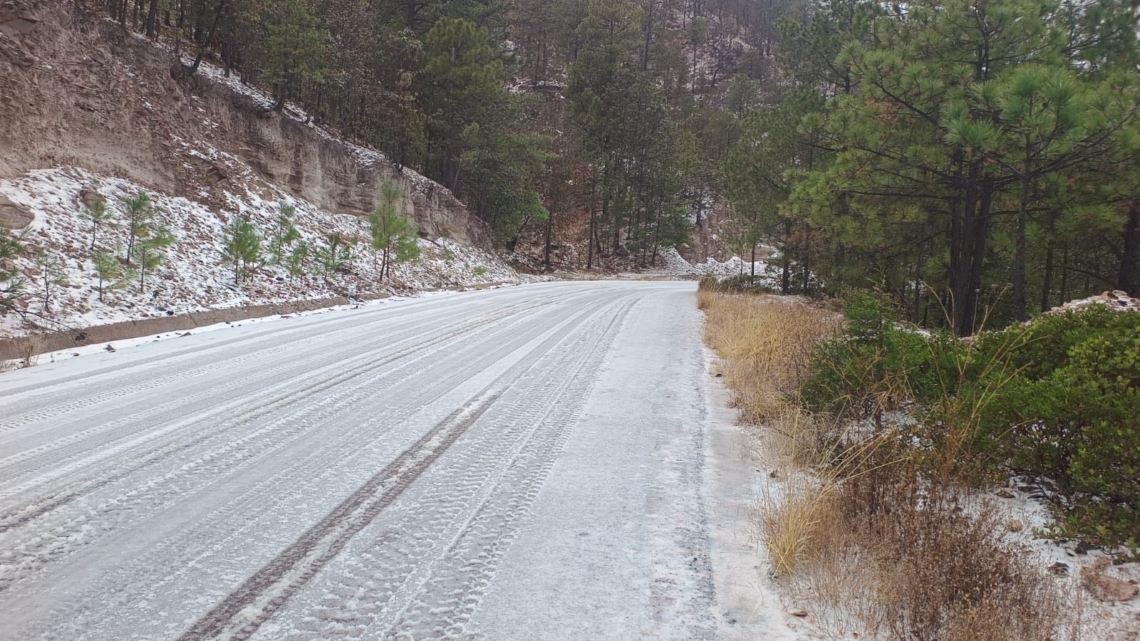neva en la sierra de durango