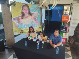 Noelia, una de las aspirantes a ser la próxima Reina Infantil del Carnaval Internacional de Mazatlán 2026
