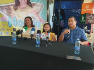 Noelia, una de las aspirantes a ser la próxima Reina Infantil del Carnaval Internacional de Mazatlán 2026