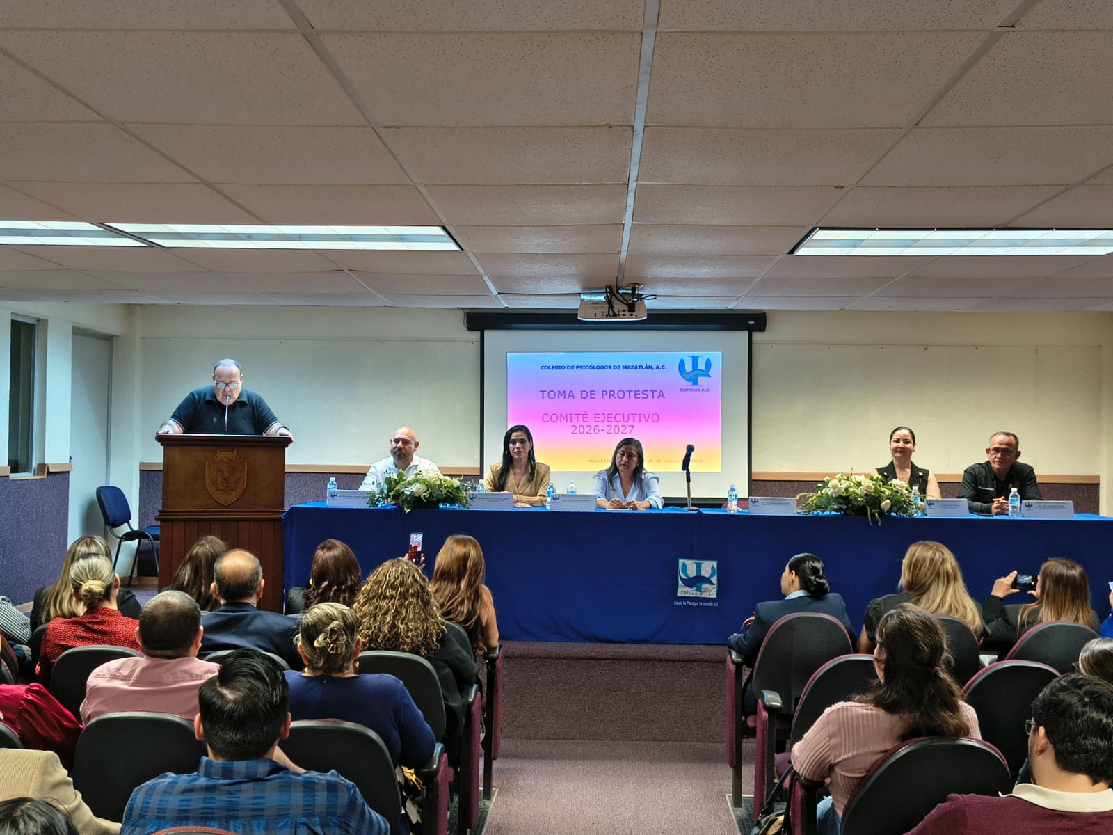 Nueva mesa directiva del Colegio de Psicólogos en Mazatlán