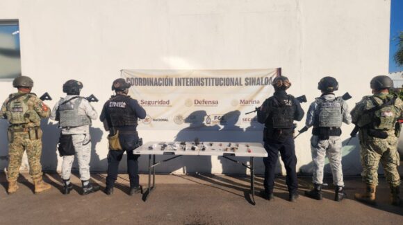 Teléfonos, cargadores, puntas y objetos contundentes aseguran tras nuevo esculque en el Penal de Aguaruto, en Culiacán, Sinaloa