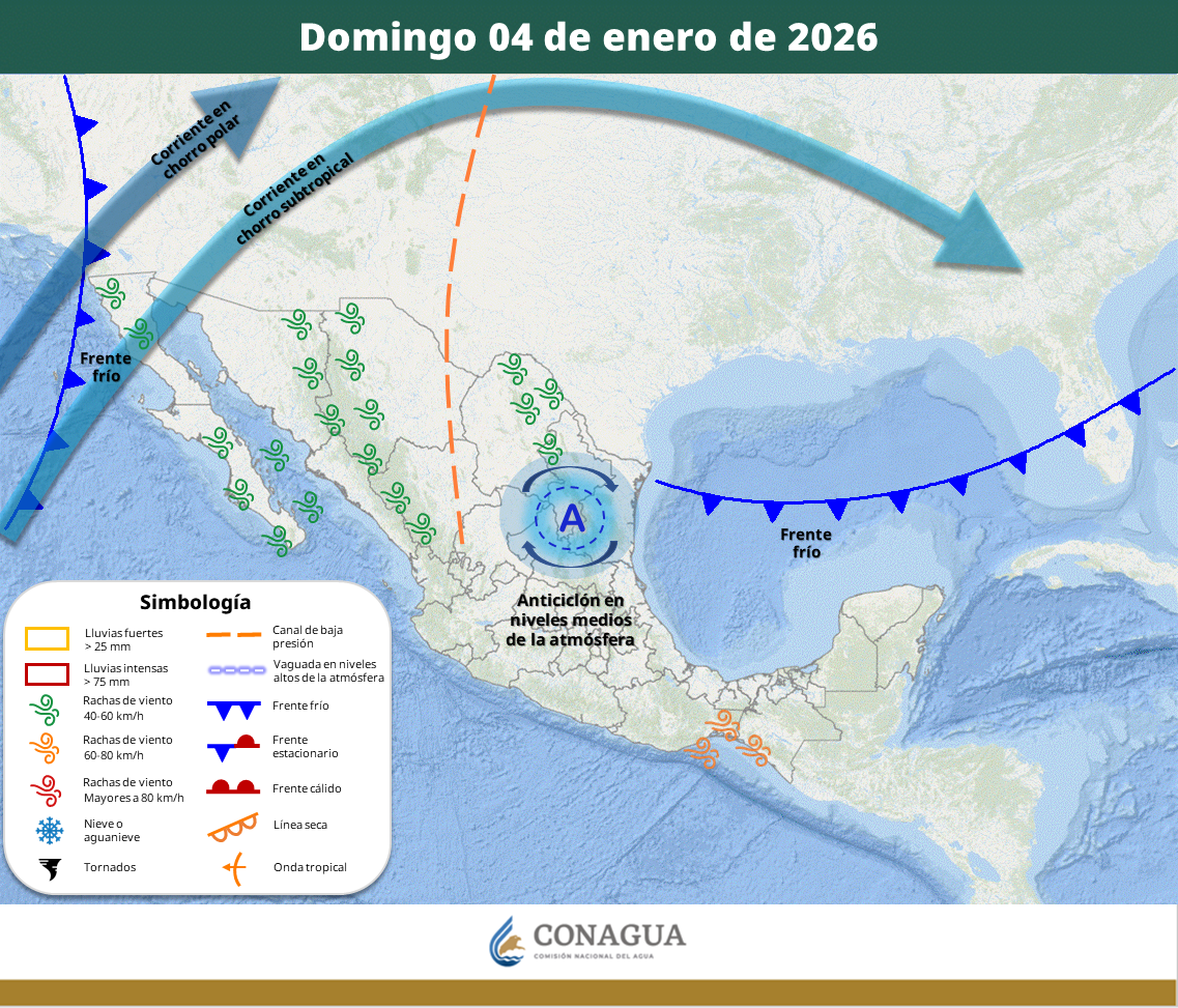 nuevo frente frio ingresara al noroeste del pais