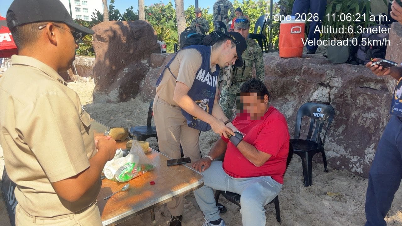 operativo de la marina en mazatlan