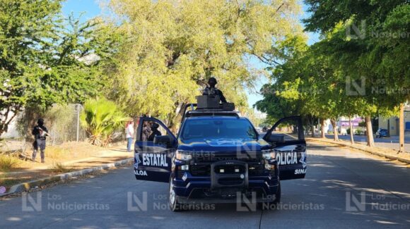 Se implementa operativo policial en privada gran Canaria Residencial en el sector Tres Ríos de Culiacán, Sinaloa