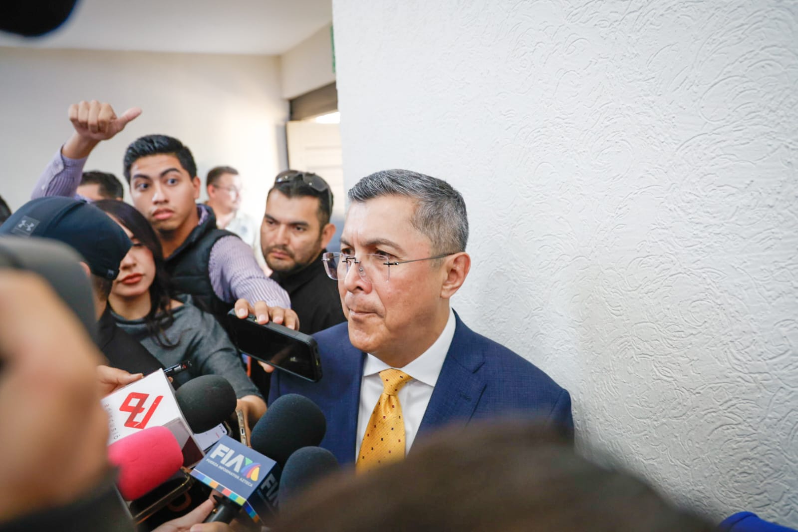 Óscar Rentería Schazarino, secretario de Seguridad Pública en Sinaloa.