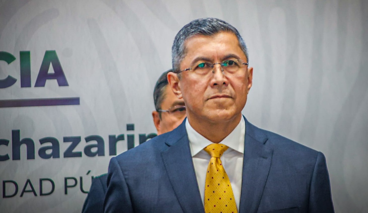 Óscar Rentería Schazarino, secretario de Seguridad Pública en Sinaloa