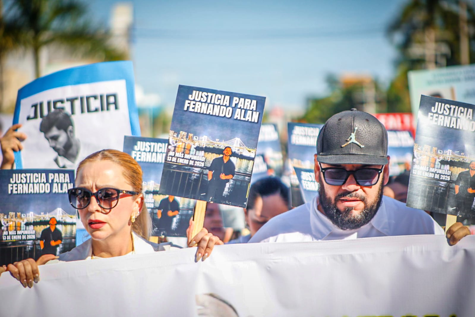 Marcha por Fernando Alan, joven asesinado por militares en Culiacán