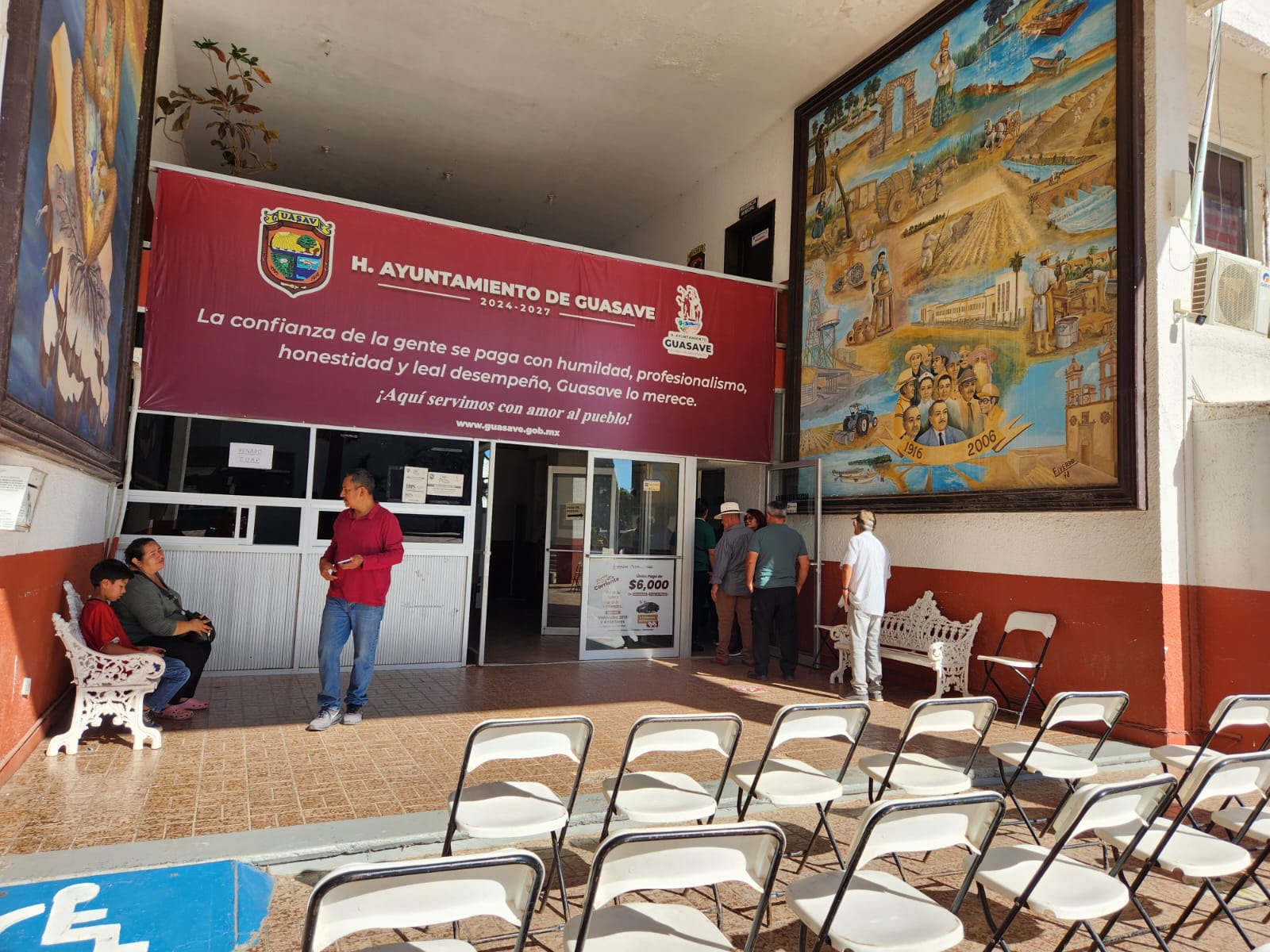 Pago de preadial en Guasave